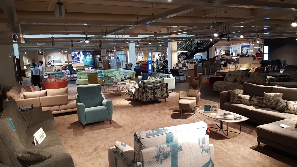 First Fama Showroom in Germany News Fama Sofas